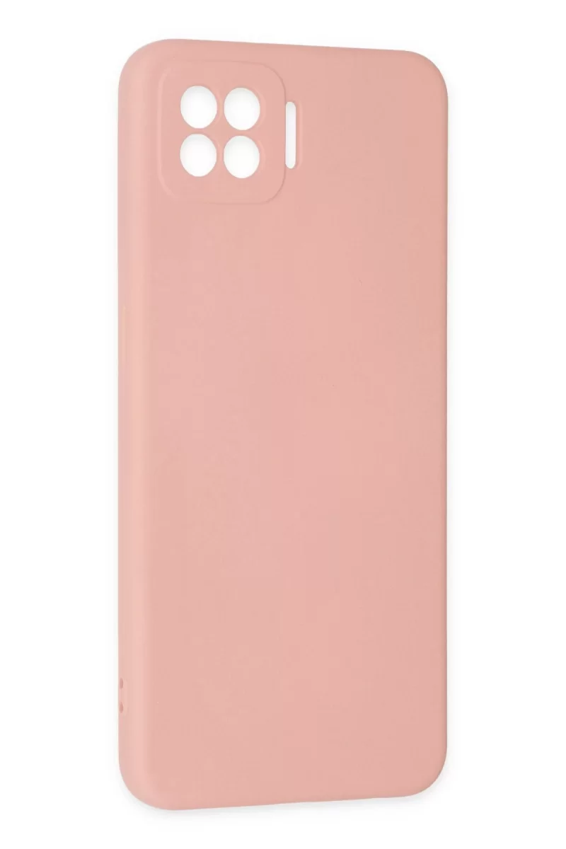 Newface Oppo A73 Kılıf Nano içi Kadife Silikon - Pudra