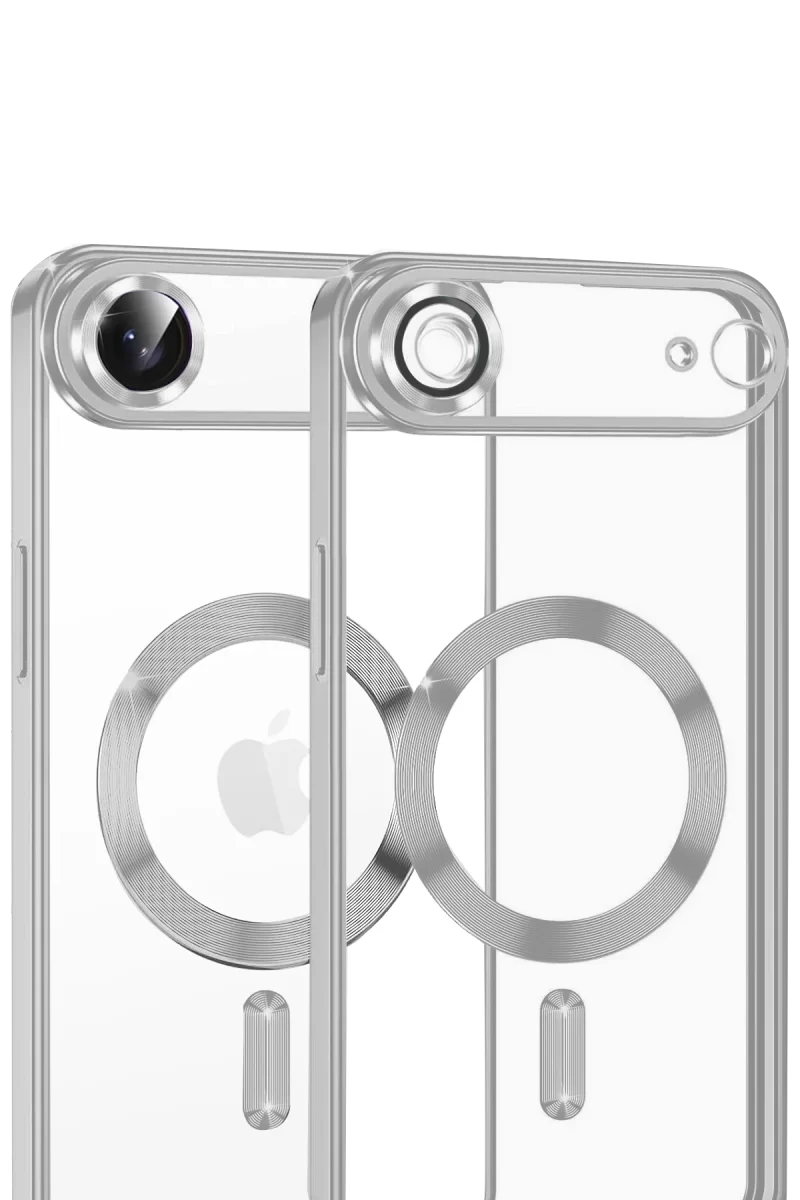 Newface Apple iPhone 17 Air Kross Magneticsafe Kapak - Gümüş
