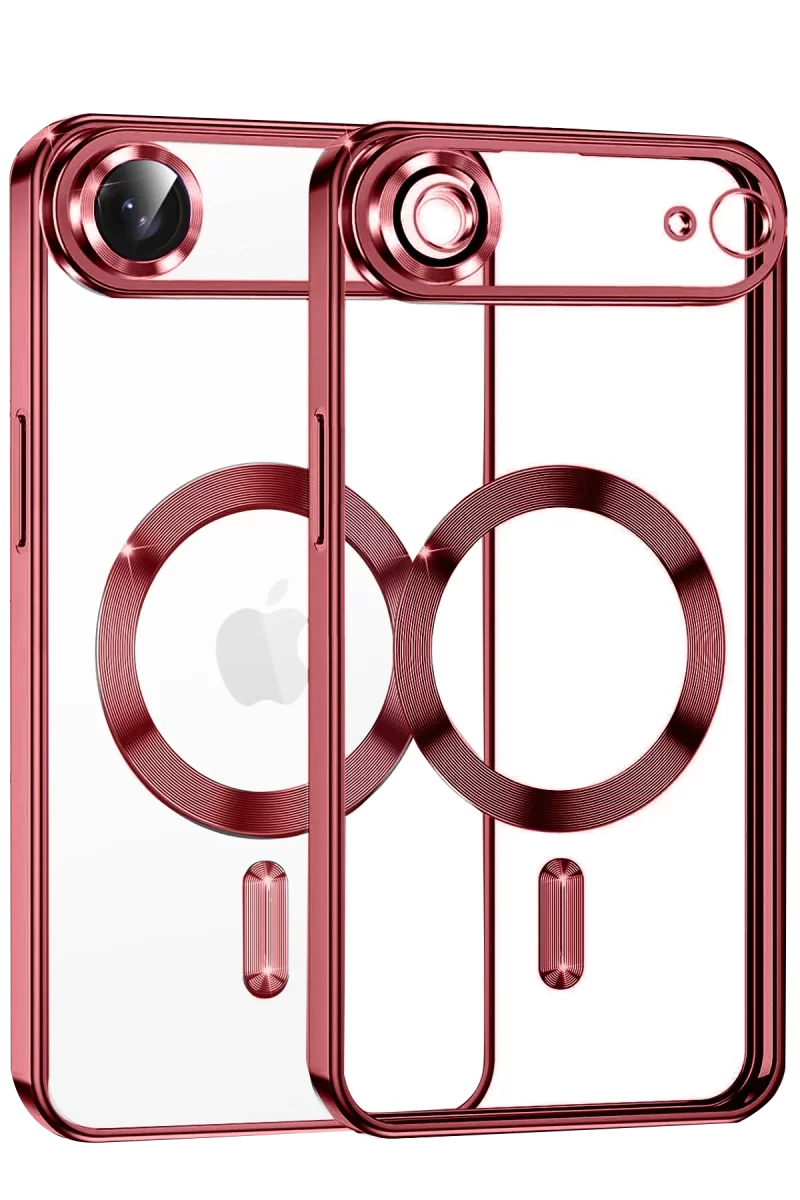 Newface Apple iPhone 17 Air Kross Magneticsafe Kapak - Kırmızı