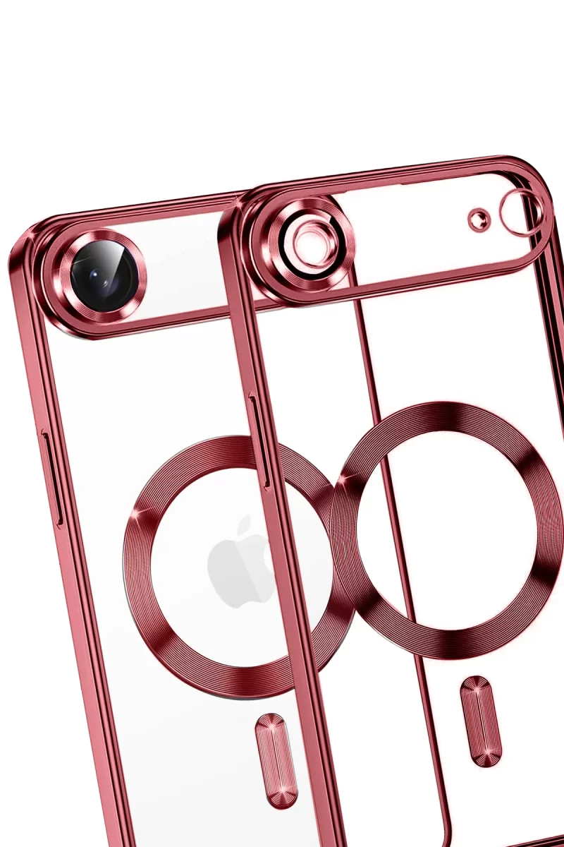 Newface Apple iPhone 17 Air Kross Magneticsafe Kapak - Kırmızı