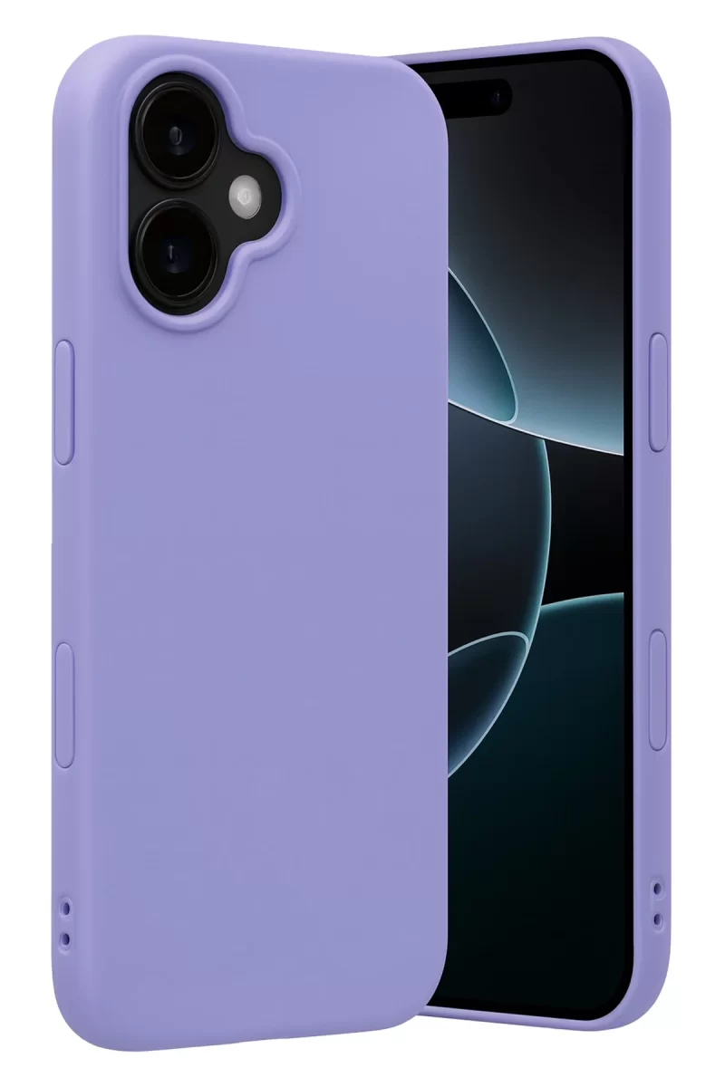 Newface Apple iPhone 17 Nano içi Kadife Silikon - Lila
