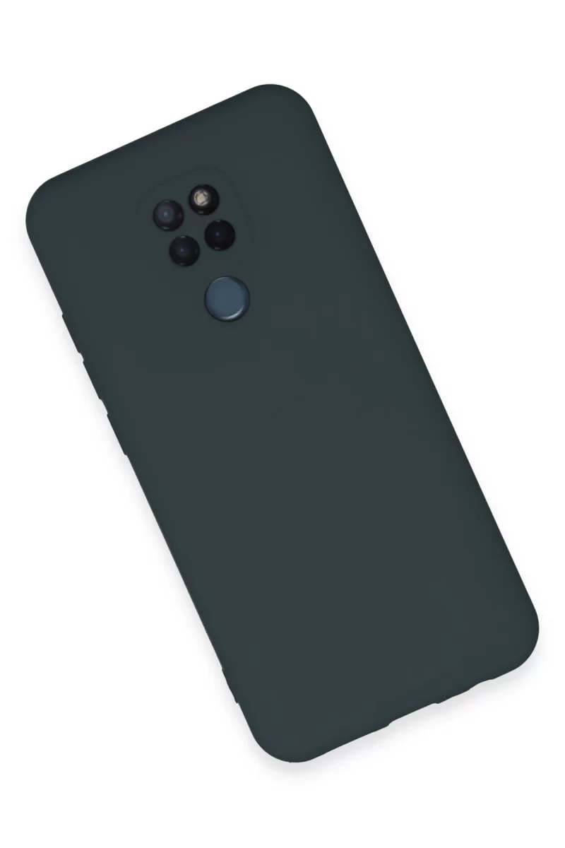 Newface General Mobile GM 20 Kılıf Nano içi Kadife Silikon - Koyu Yeşil