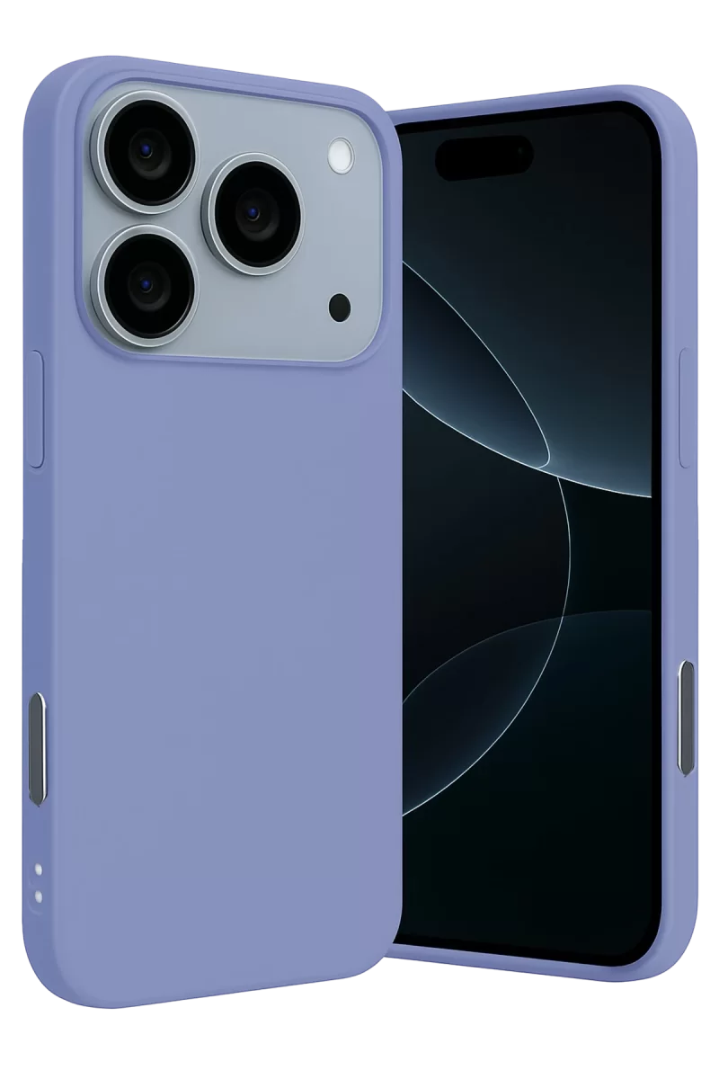 Newface Apple iPhone 17 Pro Nano içi Kadife Silikon - Lila