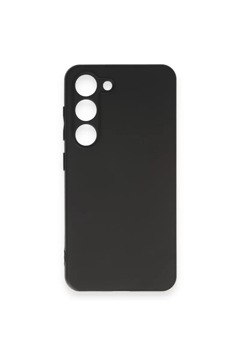 Newface Samsung Galaxy S23 Plus Kılıf First Silikon - Siyah