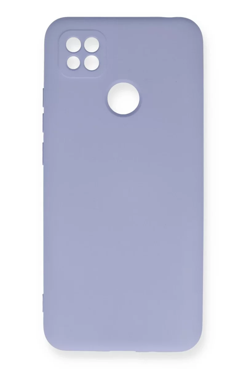 Newface Xiaomi Redmi 9C Kılıf Nano içi Kadife Silikon - Lila