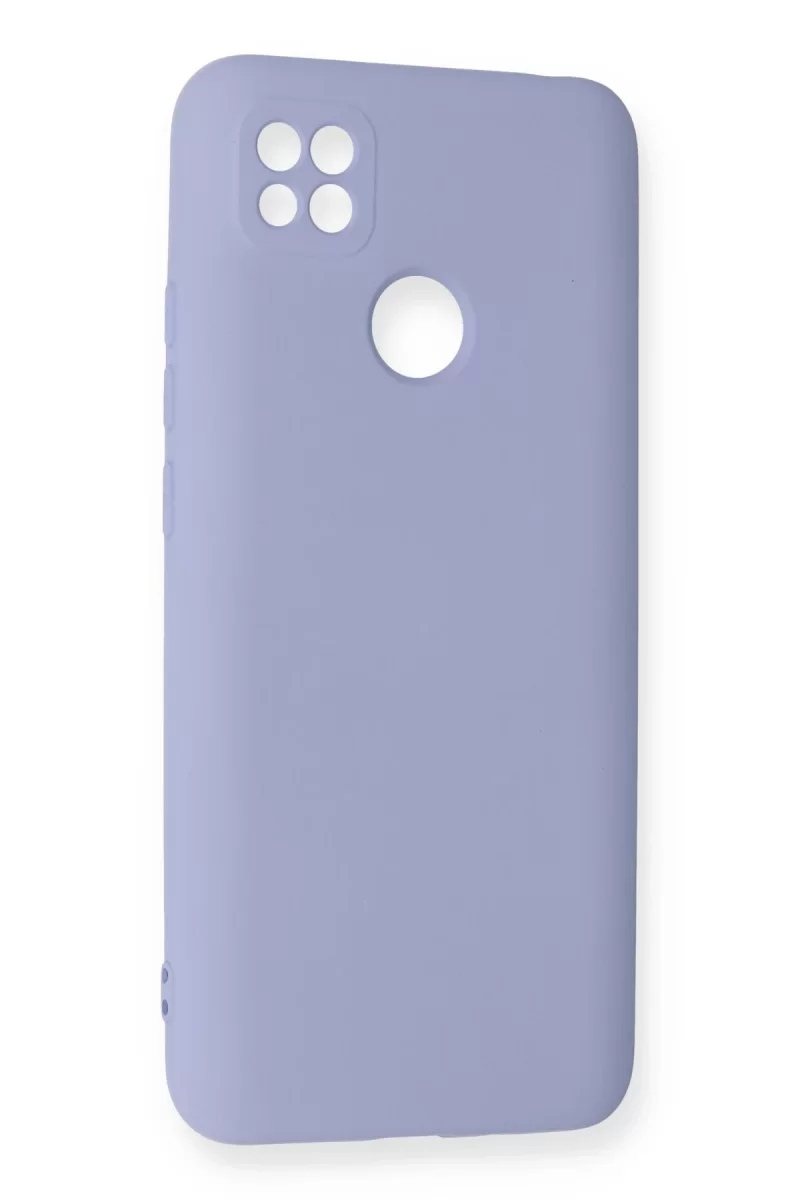 Newface Xiaomi Redmi 9C Kılıf Nano içi Kadife Silikon - Lila