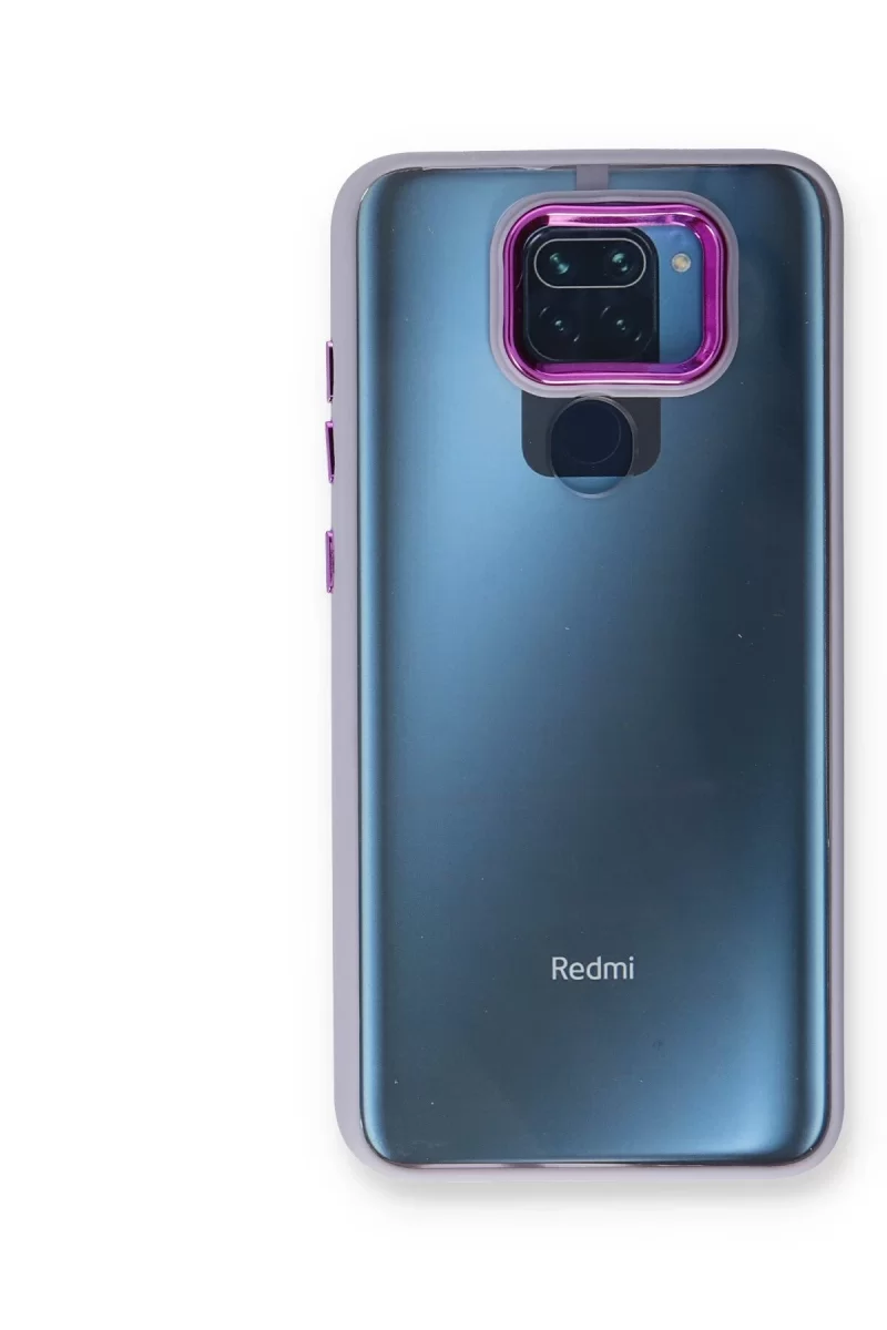 Newface Xiaomi Redmi Note 9 Kılıf Dora Kapak - Lila
