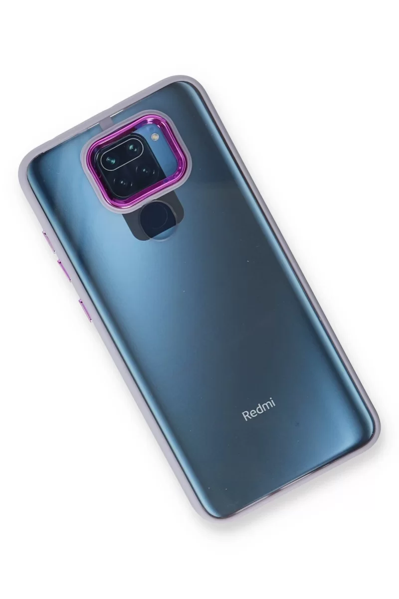 Newface Xiaomi Redmi Note 9 Kılıf Dora Kapak - Lila