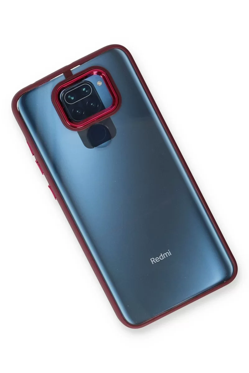 Newface Xiaomi Redmi Note 9 Kılıf Dora Kapak - Kırmızı