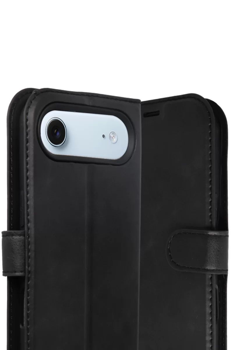 Newface Apple iPhone 17 Air Trend S Plus Kapaklı Kılıf - Siyah