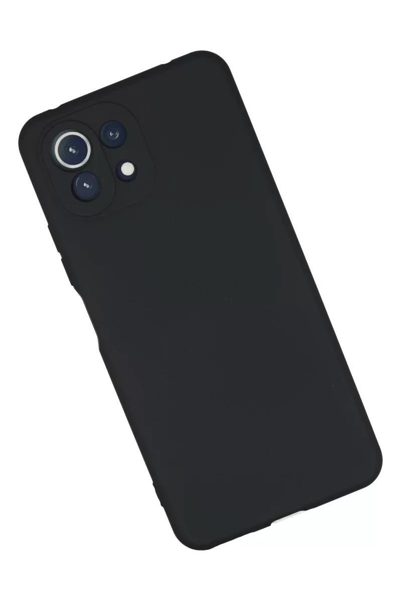 Newface Xiaomi Mİ 11 Lite Kılıf Nano içi Kadife Silikon - Lacivert