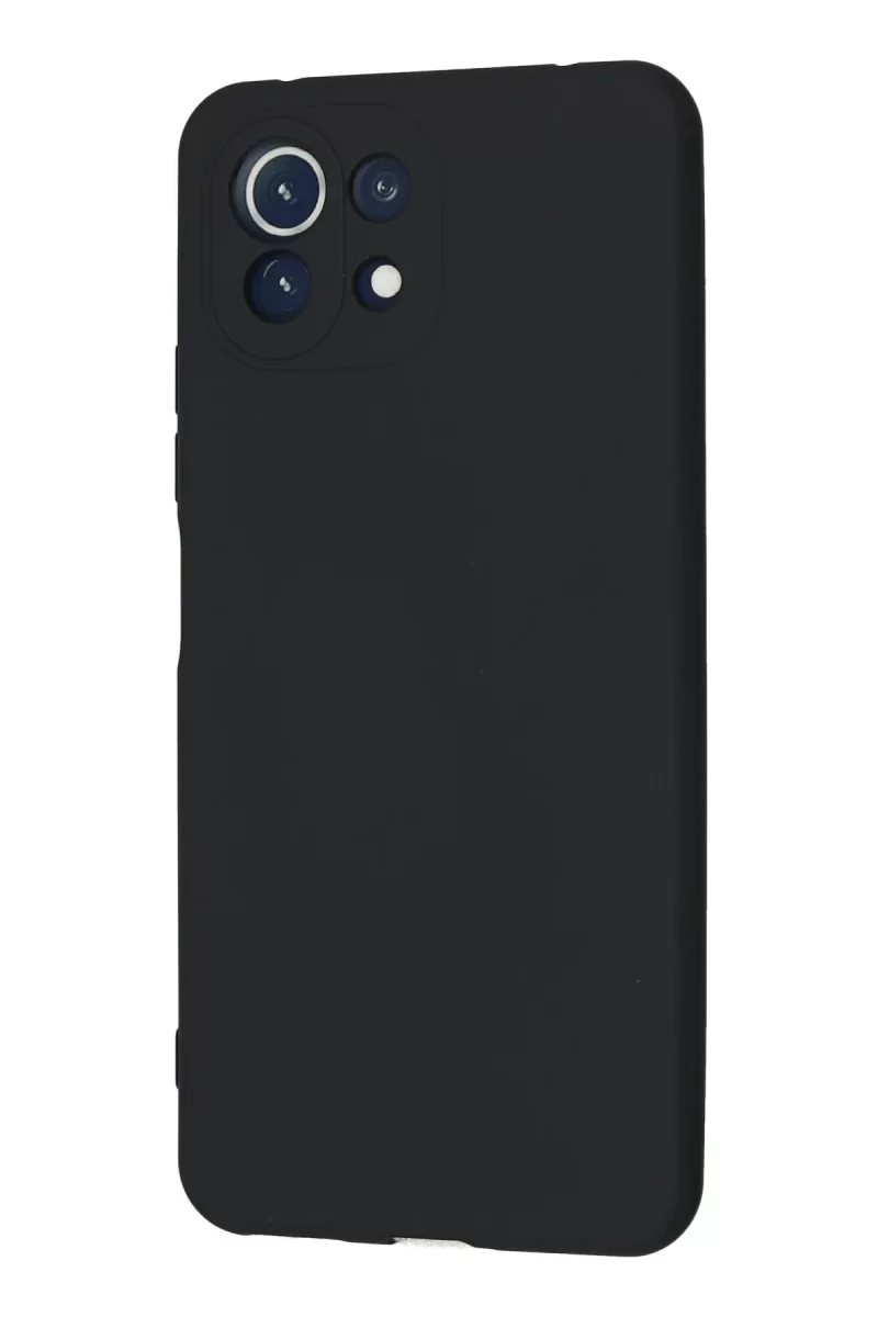 Newface Xiaomi Mİ 11 Lite Kılıf Nano içi Kadife Silikon - Lacivert