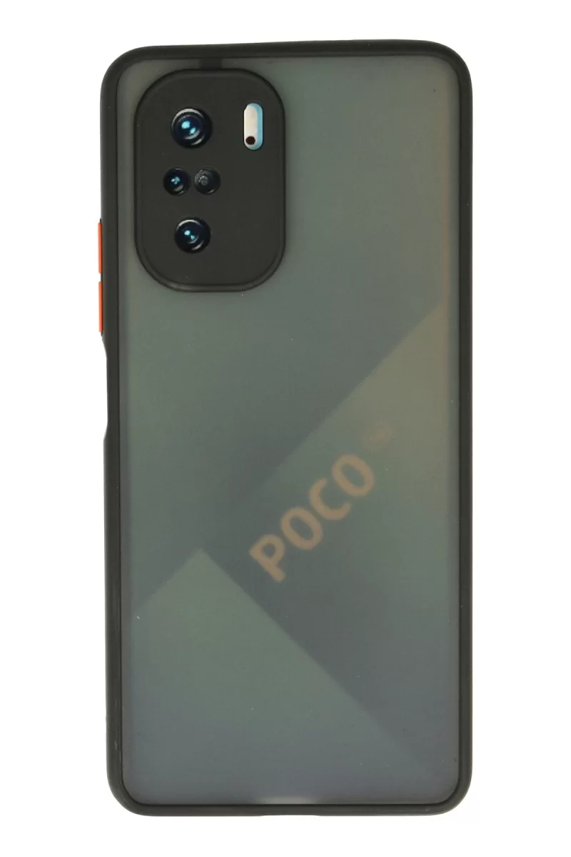 Newface Xiaomi Poco F3 Kılıf Montreal Silikon Kapak - Siyah