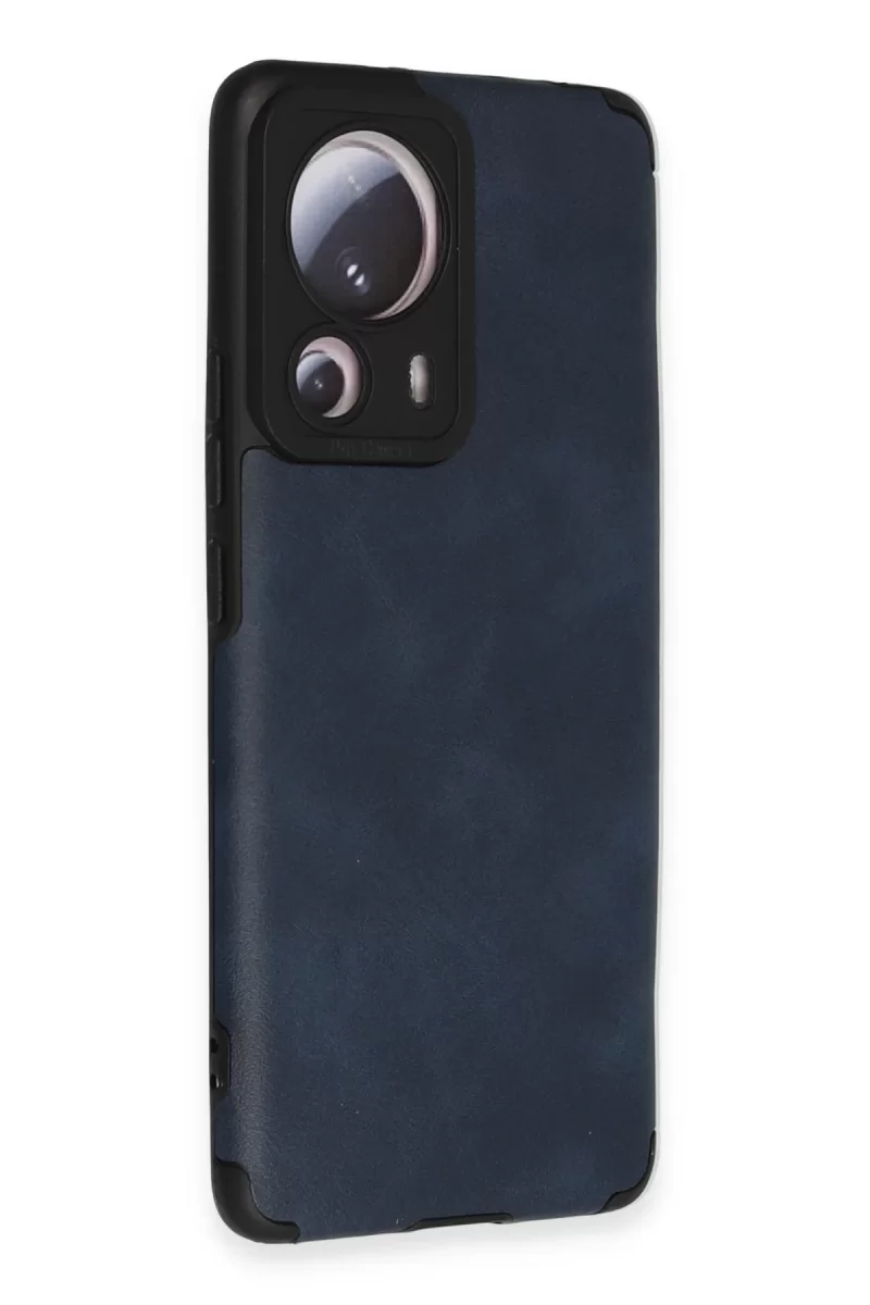 Newface Xiaomi Mi 13 Lite Kılıf Loop Deri Silikon - Lacivert