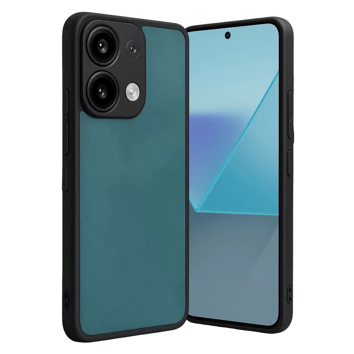 Newface Xiaomi Redmi Note 13 4G Kılıf Aras Deri Kapak - Açık Yeşil