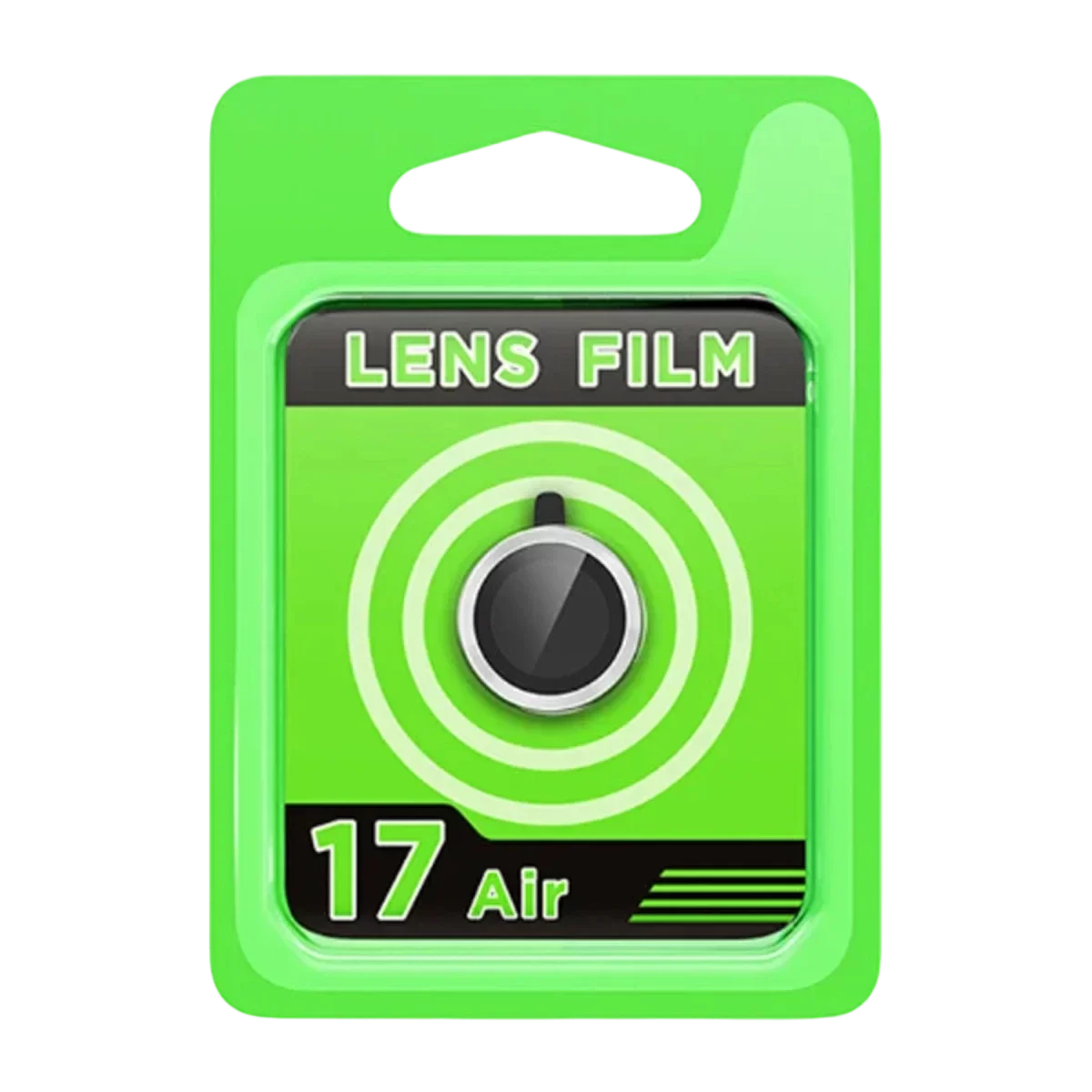 Newface Apple iPhone 17 Air Raze Metal Kamera Lens - Gümüş