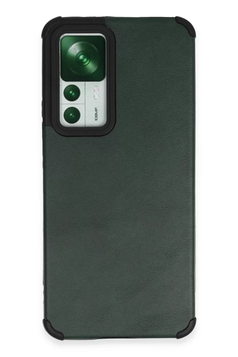 Newface Xiaomi Mi 12T Kılıf Loop Deri Silikon - Yeşil