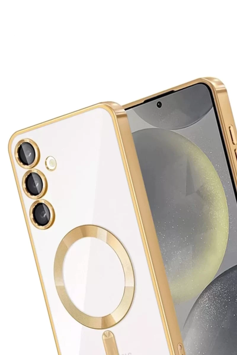Newface Samsung Galaxy A54 5G Kross Magneticsafe Kapak - Gold