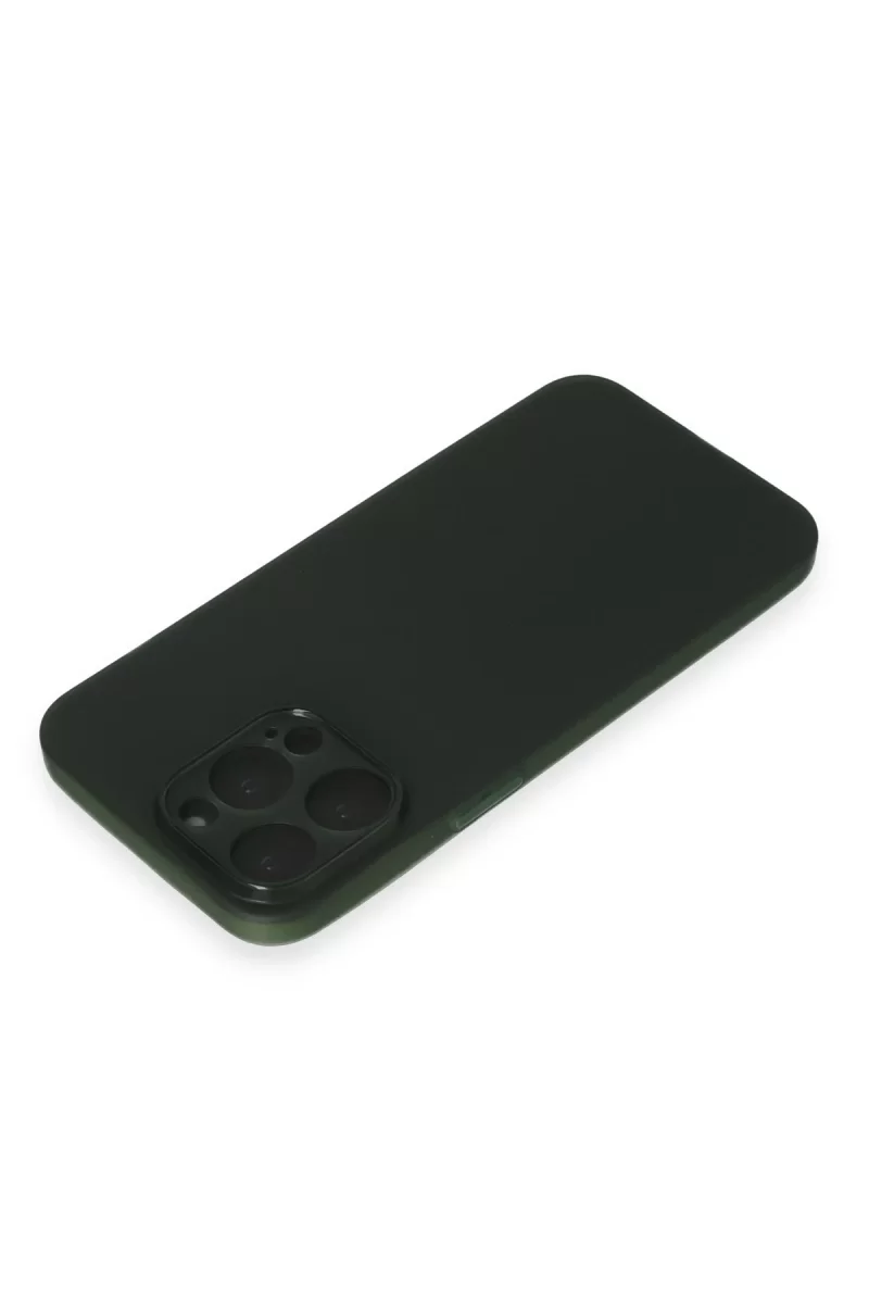 Newface Apple iPhone 15 Pro Kılıf Puma Silikon - Yeşil
