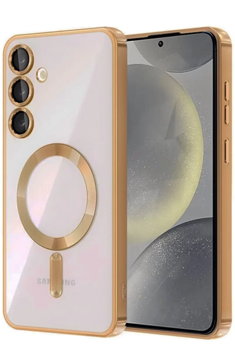 Newface Samsung Galaxy A55 5G Kross Magneticsafe Kapak - Çöl Titanyum