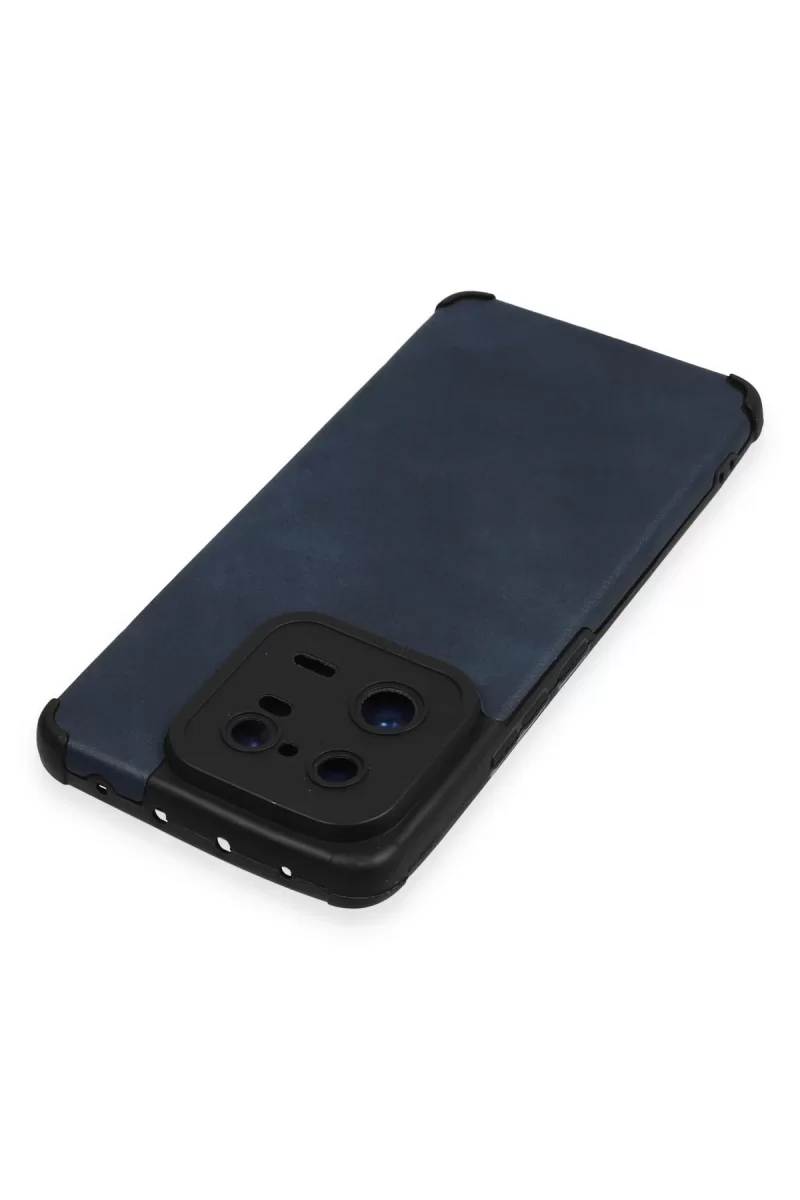 Newface Xiaomi Mi 13 Pro Kılıf Loop Deri Silikon - Lacivert