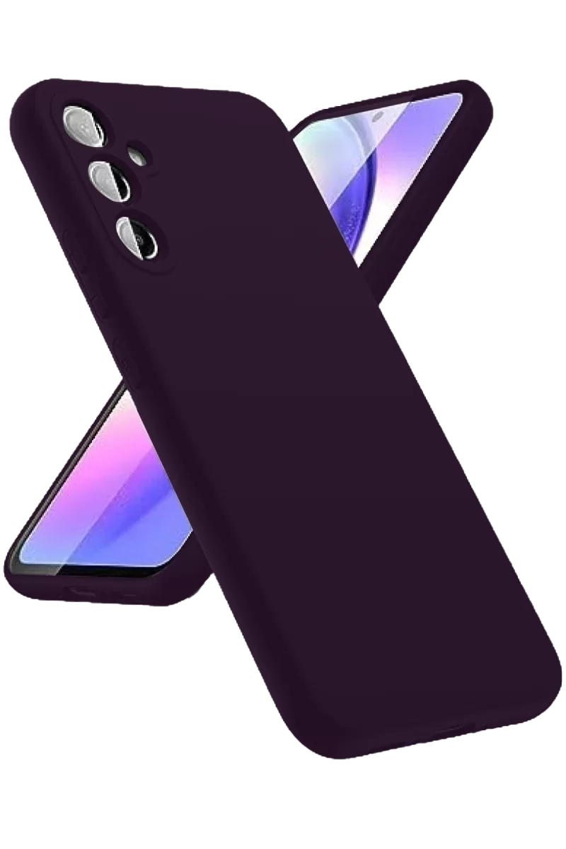 Newface Samsung Galaxy A24 4G Kılıf First Silikon - Mor