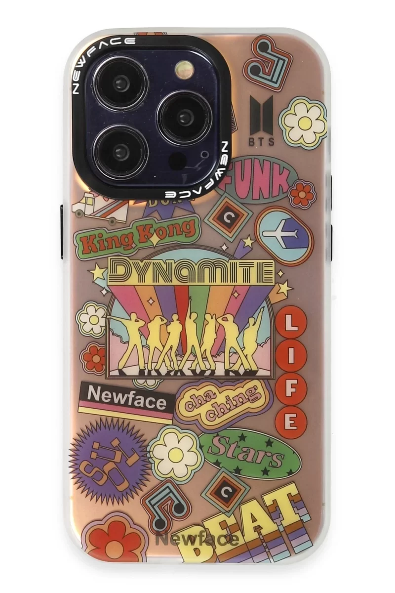 Newface Apple iPhone 13 Pro Kılıf Estoril Desenli Kapak - Estoril - 14
