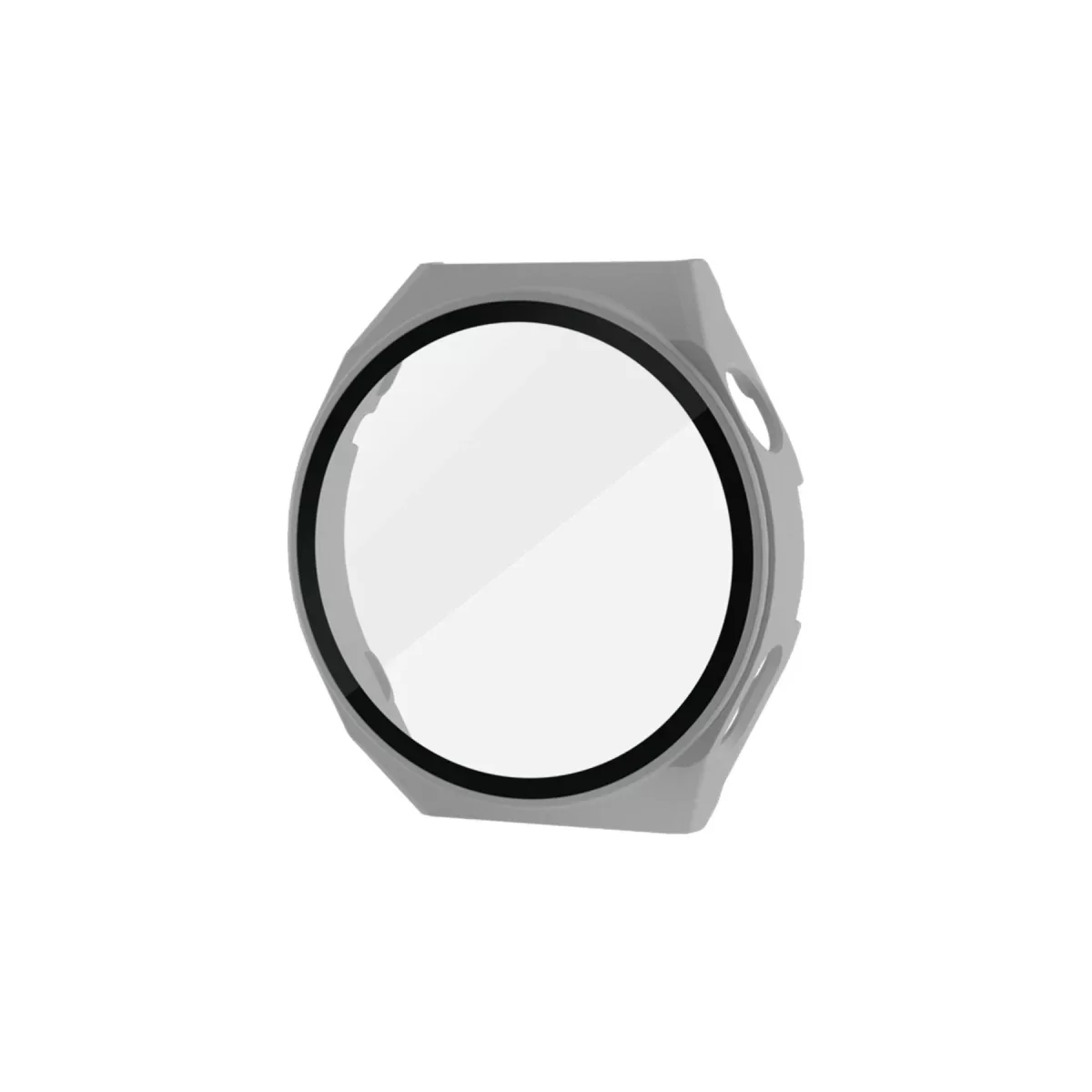 Newface Huawei Watch GT3 Pro 46mm Dota Camlı Kasa Ekran Koruyucu - Uzay Grisi