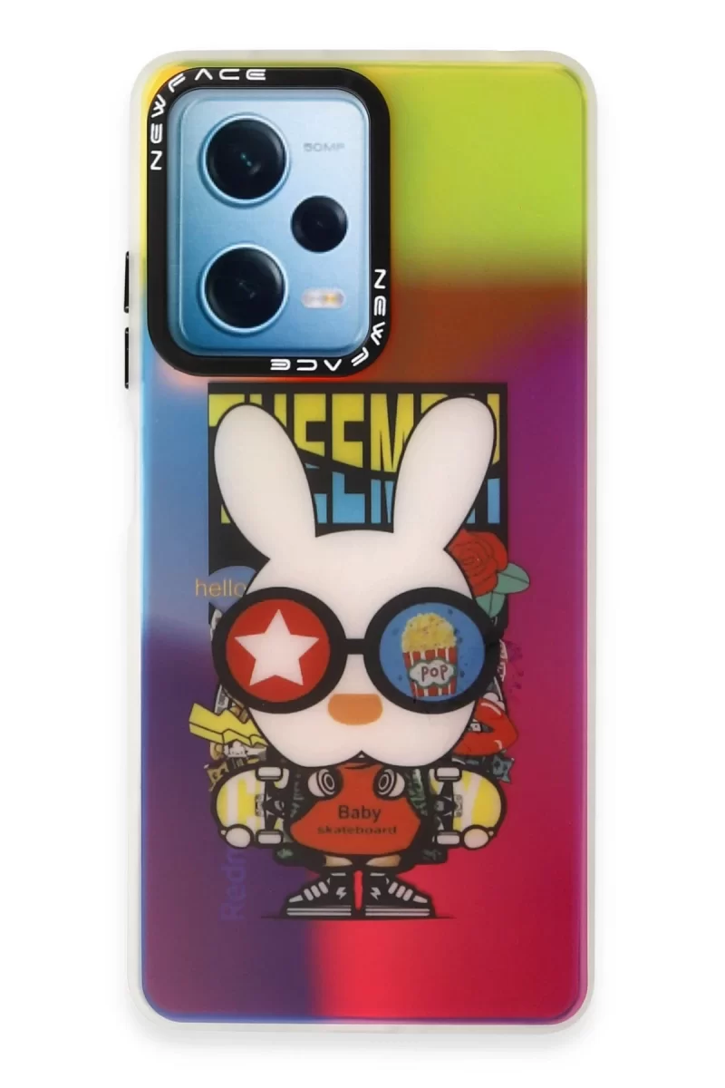 Newface Xiaomi Poco X5 5G Kılıf Estoril Desenli Kapak - Estoril - 10