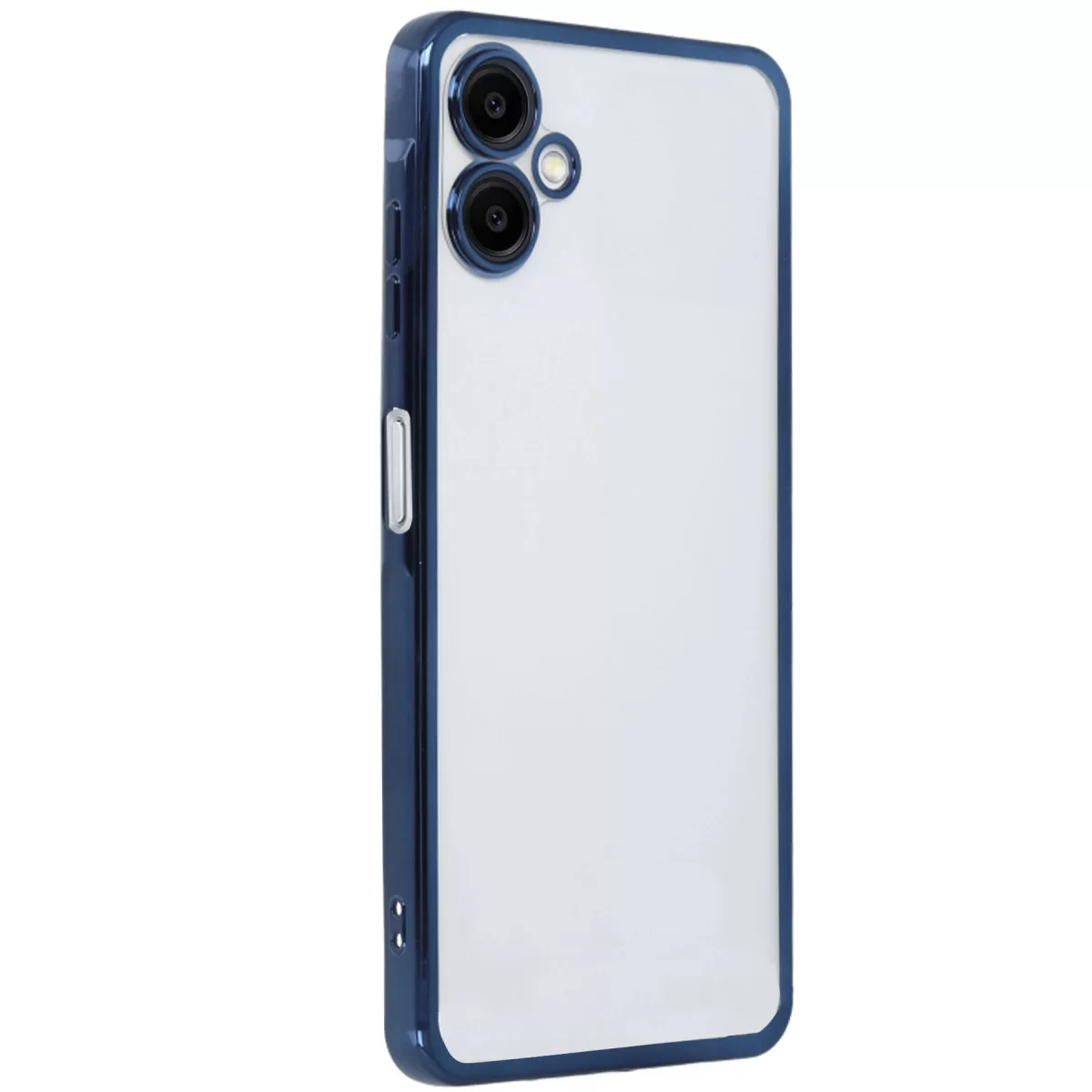 Newface Samsung Galaxy A06 Kılıf Razer Lensli Silikon - Lacivert