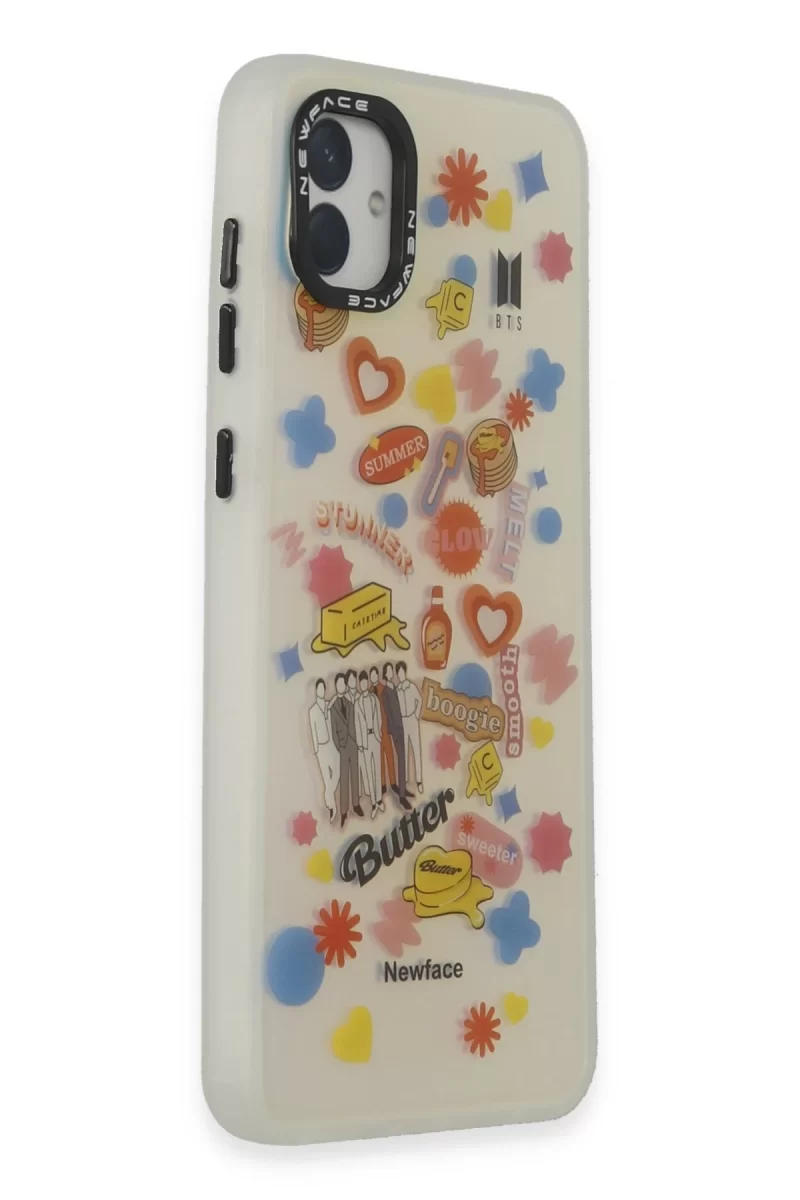 Newface Samsung Galaxy A04 Kılıf Estoril Desenli Kapak - Estoril - 16
