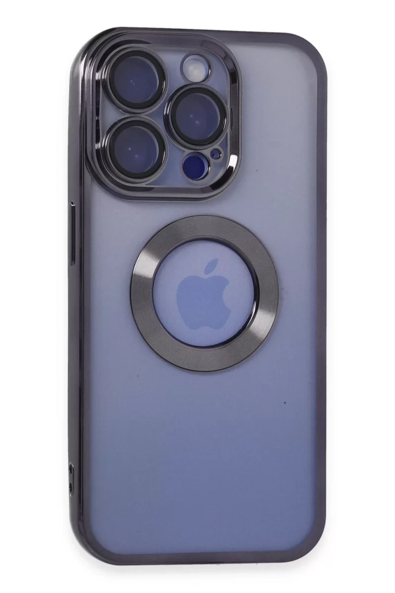 Newface Apple iPhone 15 Pro Max Kılıf Slot Silikon - Mor