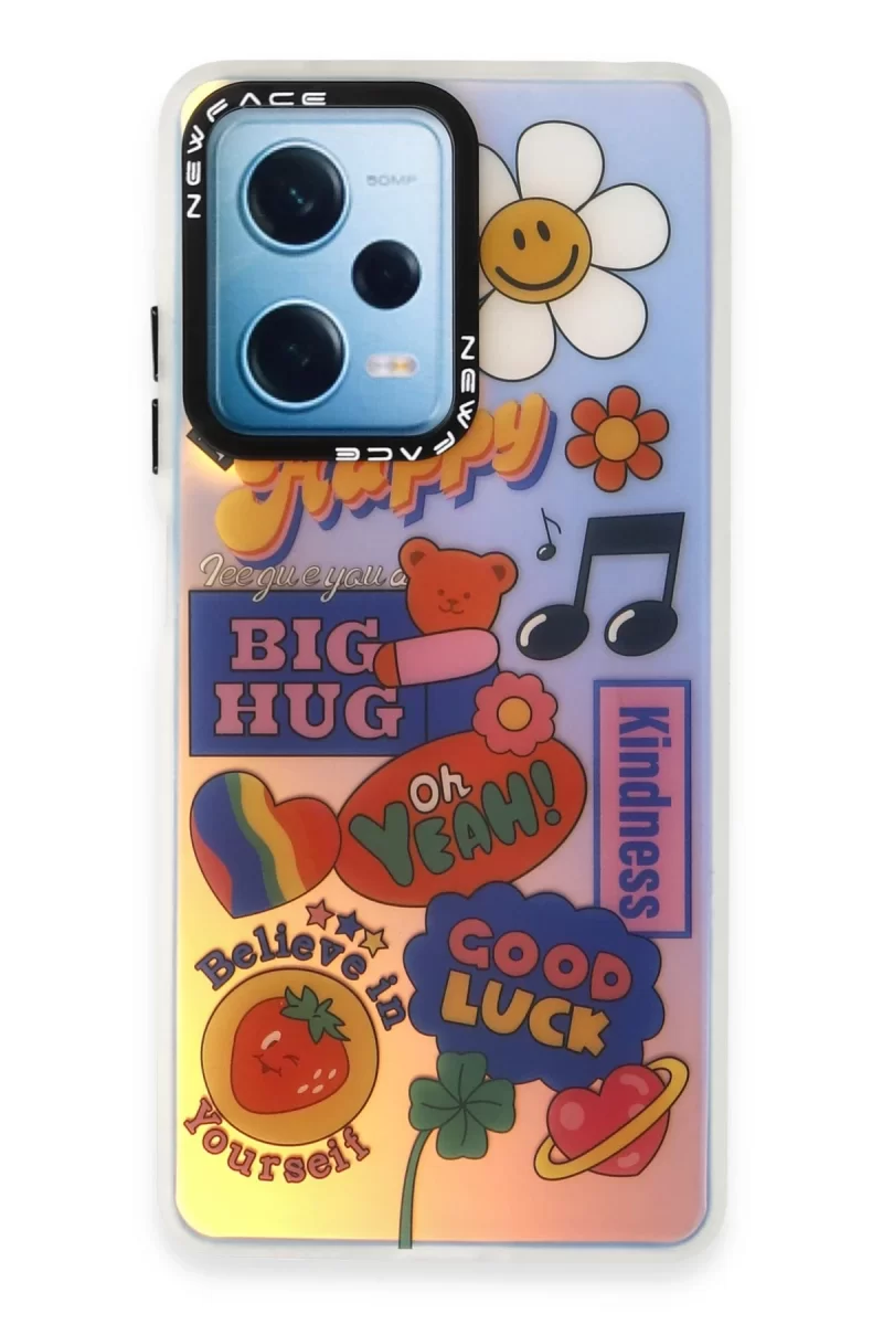Newface Xiaomi Poco X5 5G Kılıf Estoril Desenli Kapak - Estoril - 15