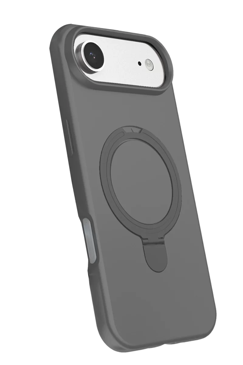 Newface Apple iPhone 17 Air Regal Magsafe Standlı Kapak - Titan Gri