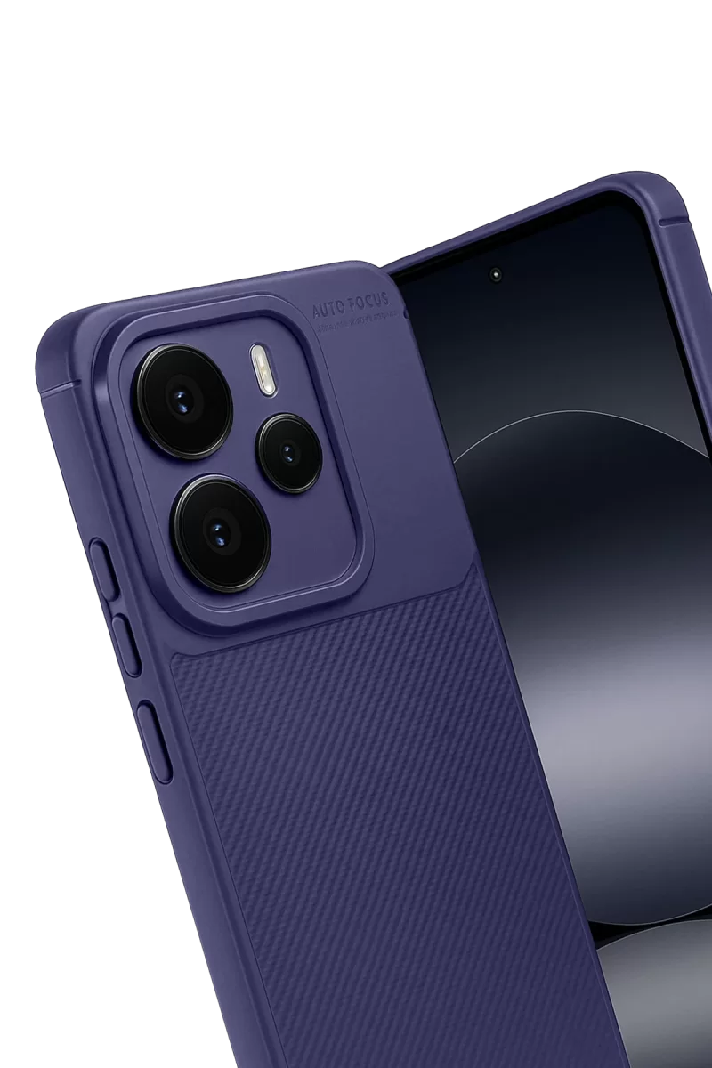 Newface Xiaomi Note 14 5G Auto Focus Karbon Kapak - Lacivert