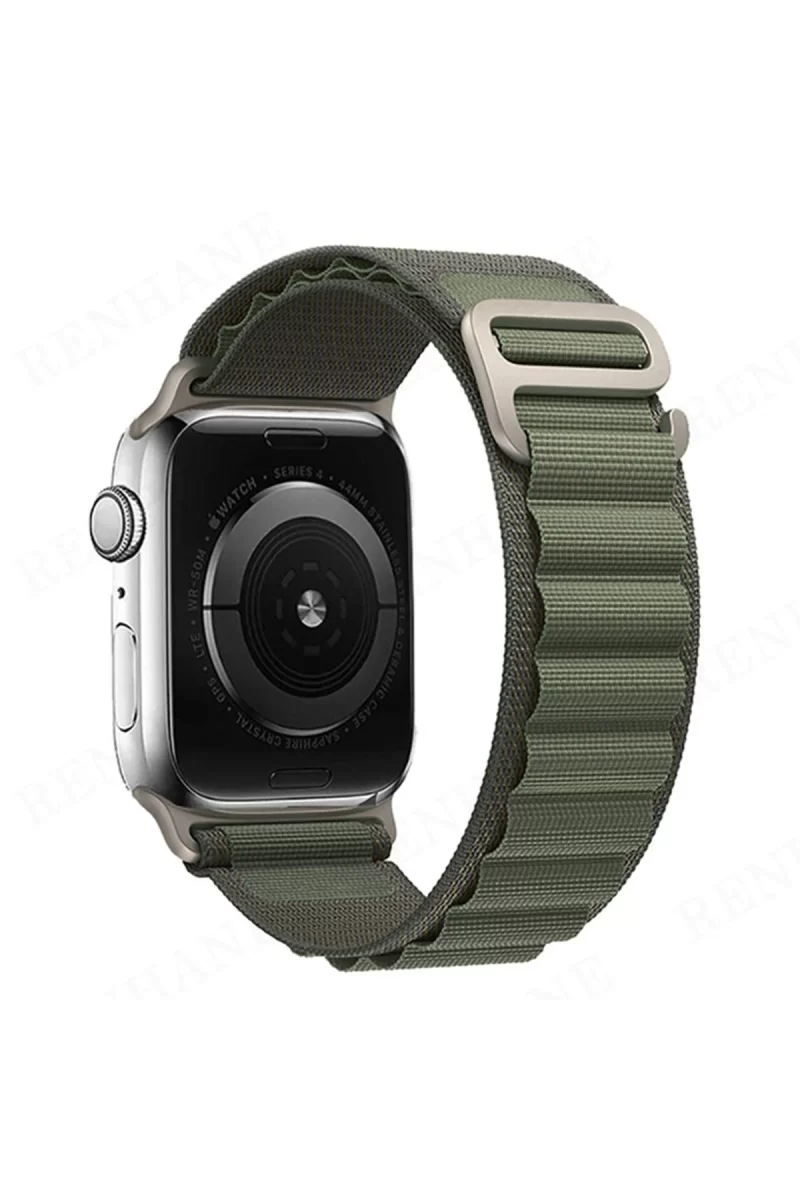 Newface Apple Watch Ultra 49mm Mountain Kordon - Yeşil