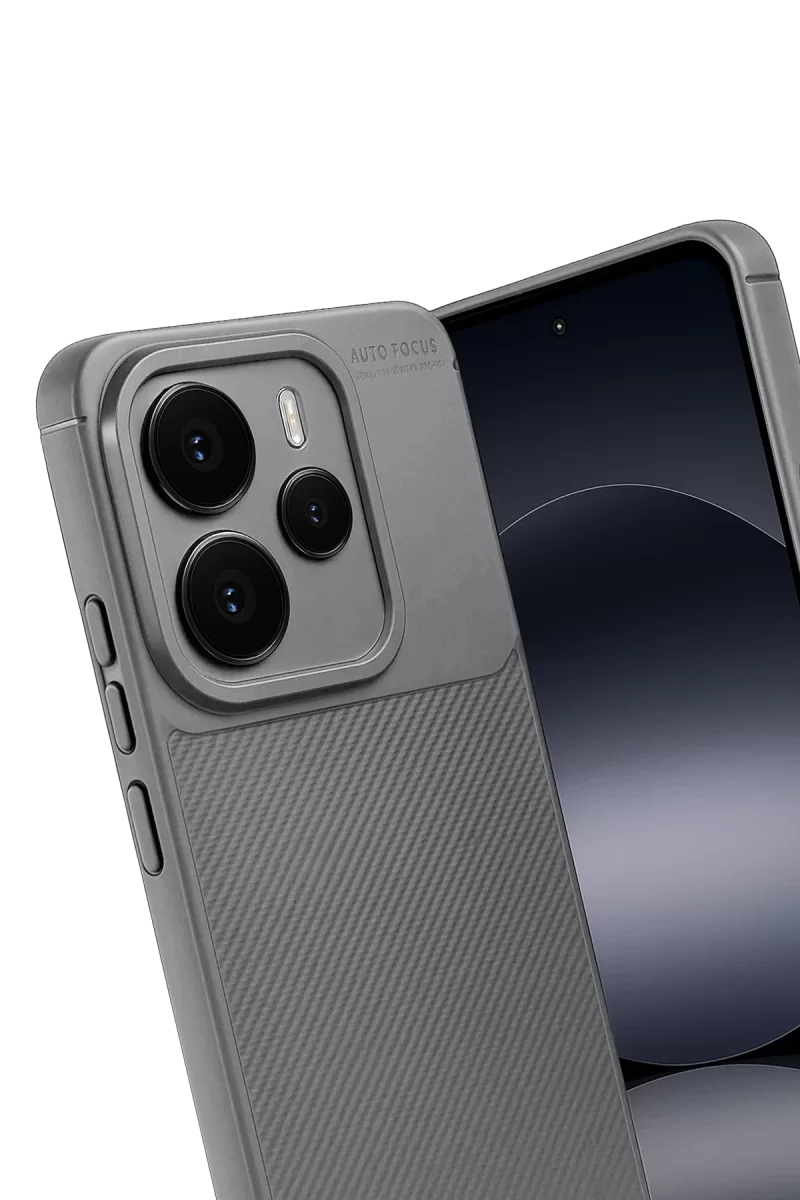 Newface Xiaomi Note 14 5G Auto Focus Karbon Kapak - Gri