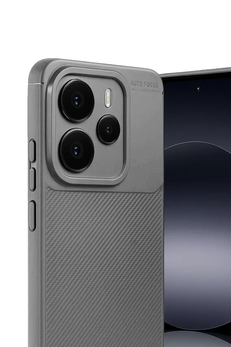 Newface Xiaomi Note 14 5G Auto Focus Karbon Kapak - Gri