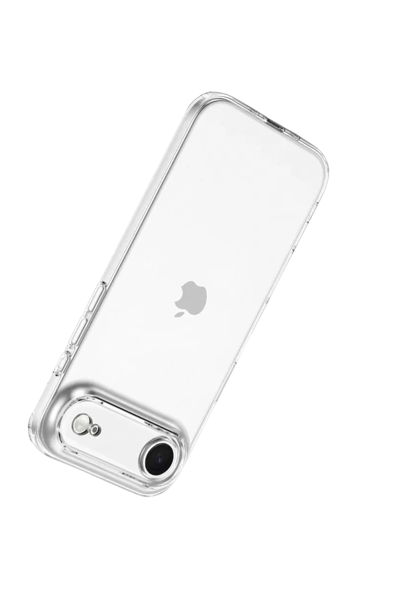 Newface Apple iPhone 17 Air Lüx Şeffaf Silikon - Şeffaf