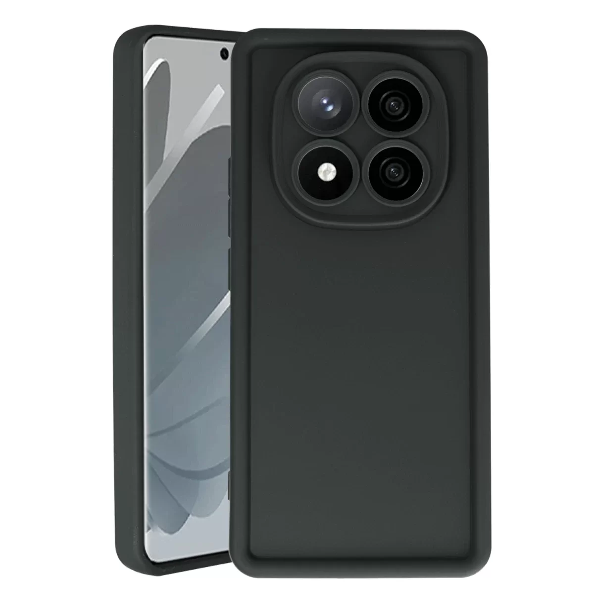 Newface Xiaomi Redmi Note 14 Pro 4G Kılıf Viera Silikon - Siyah