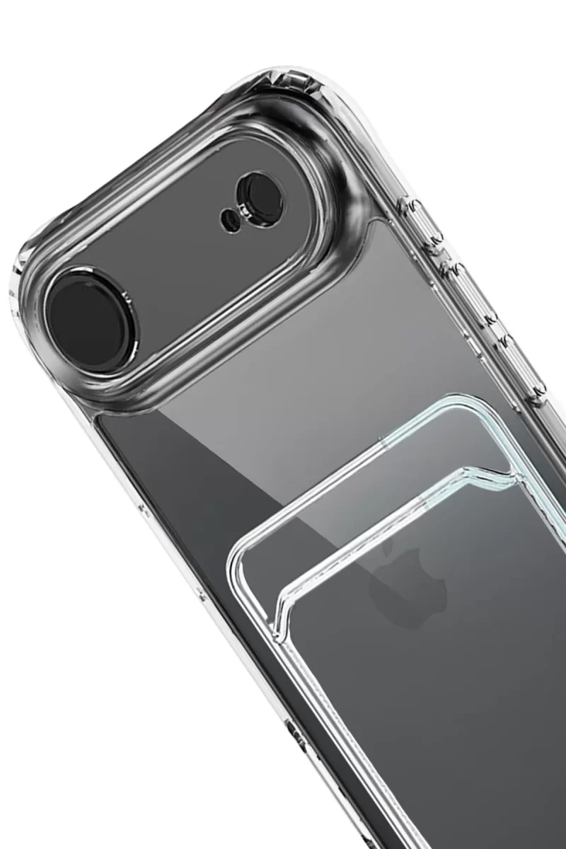 Newface Apple iPhone 17 Air Kart Şeffaf Silikon - Şeffaf