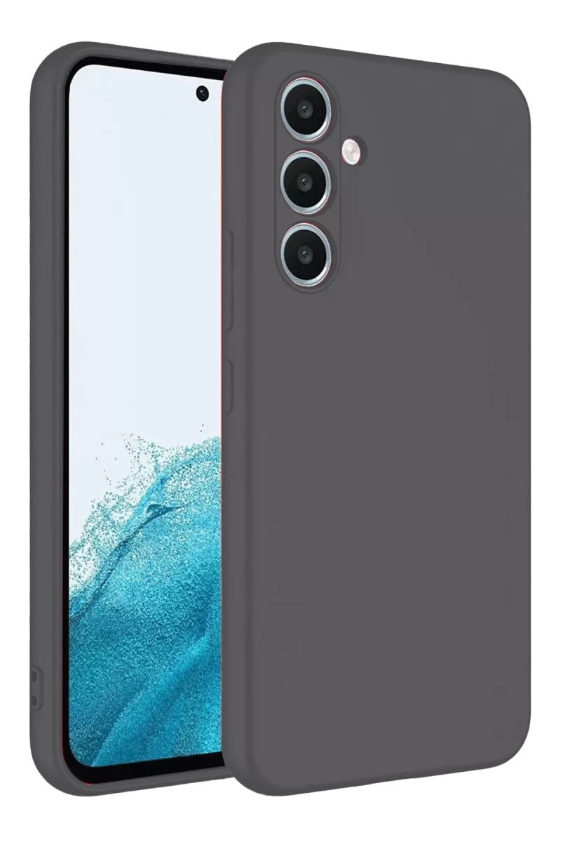 Newface Samsung Galaxy A16 5G Kılıf First Silikon - Gri