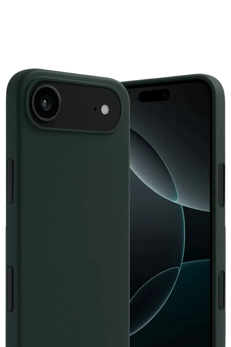 Newface Apple iPhone 17 Air First Silikon - Koyu Yeşil