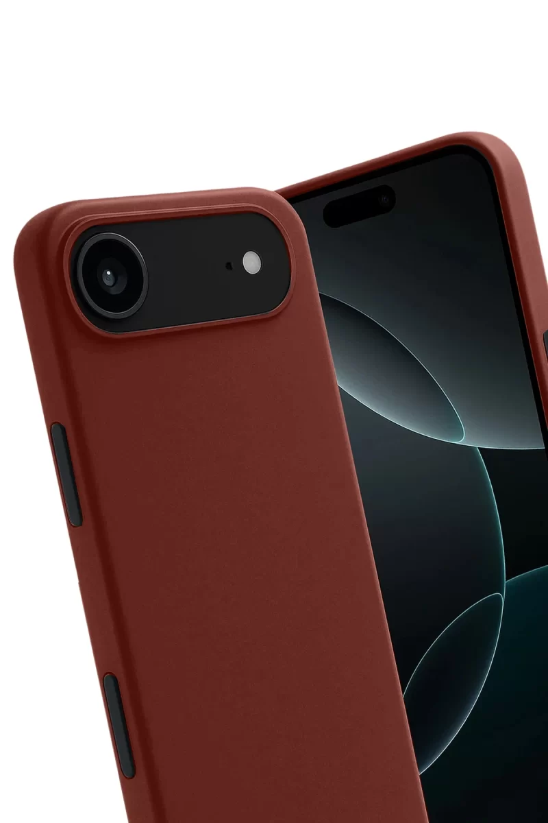 Newface Apple iPhone 17 Air First Silikon - Bordo