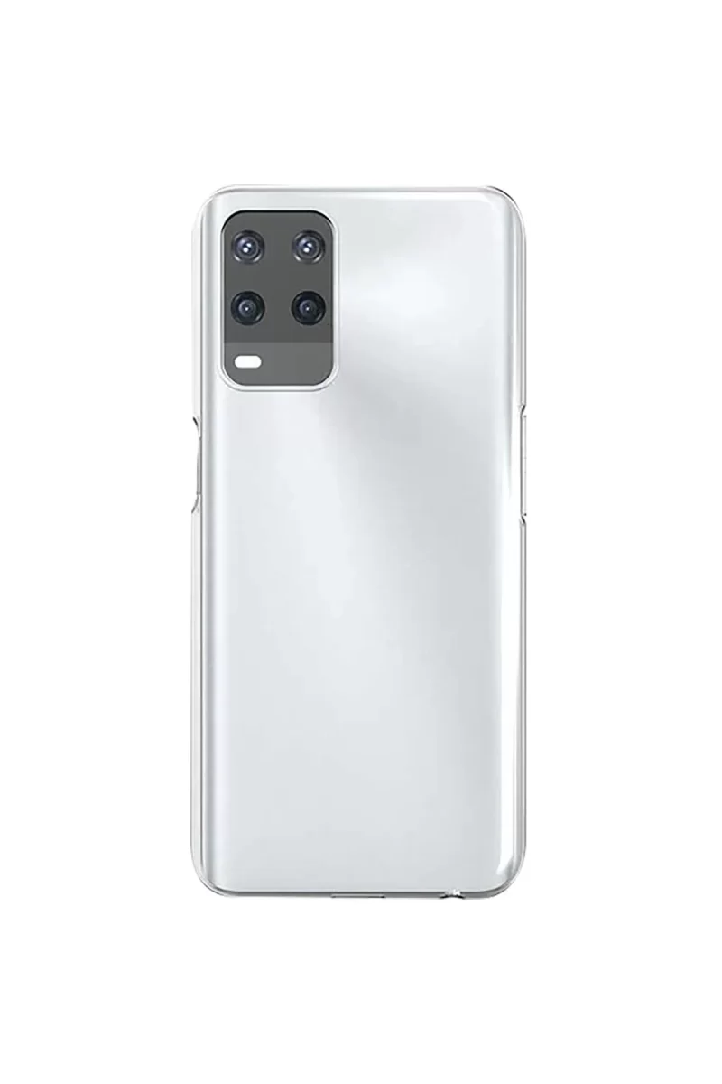 Newface Oppo A54 4G Kılıf Deluxe 2mm Şeffaf Silikon - Şeffaf