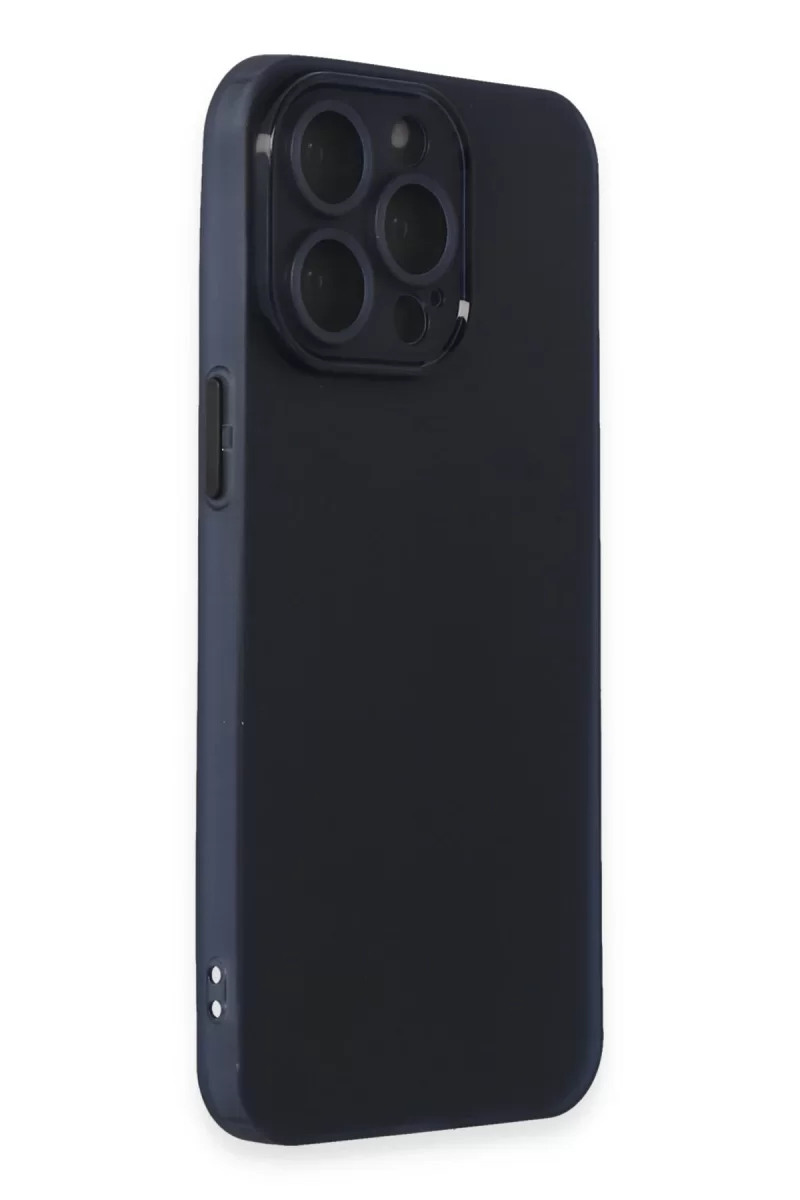 Newface Apple iPhone 15 Pro Max Kılıf Puma Silikon - Lacivert