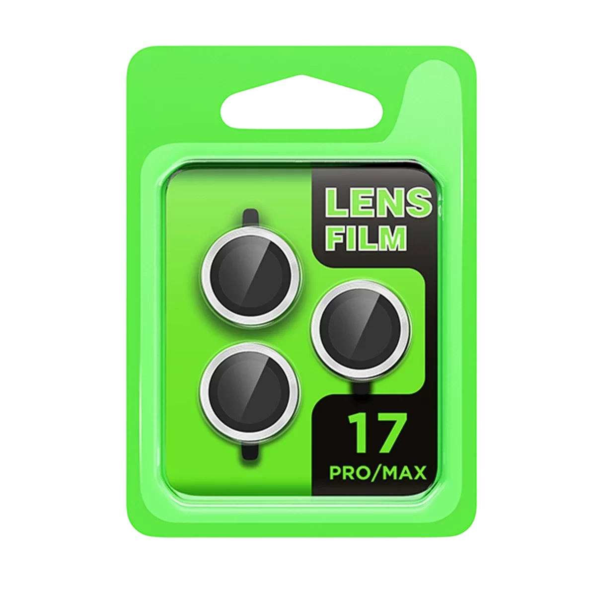Newface Apple iPhone 17 Pro Raze Metal Kamera Lens - Gümüş