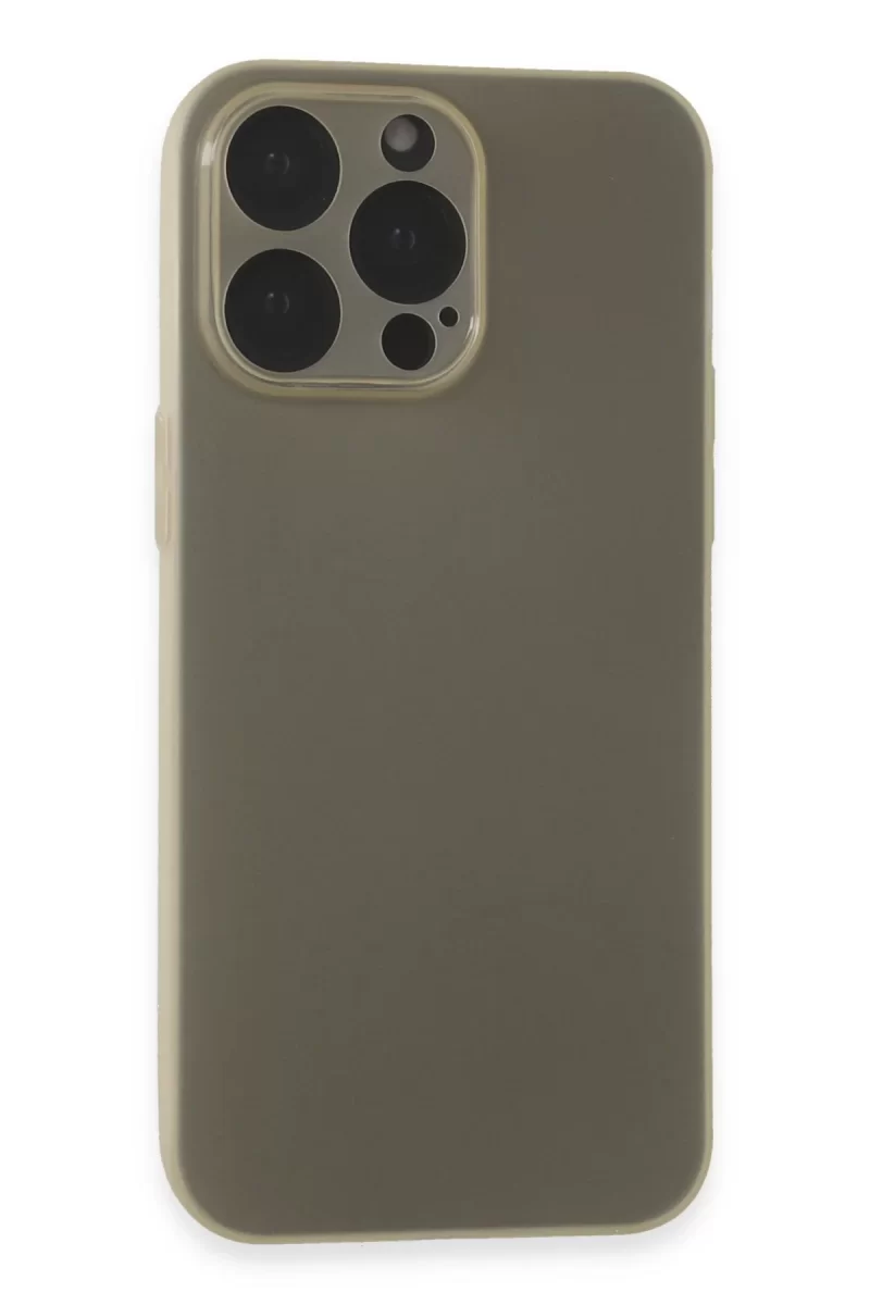 Newface Apple iPhone 15 Pro Kılıf Puma Silikon - Titan Gri