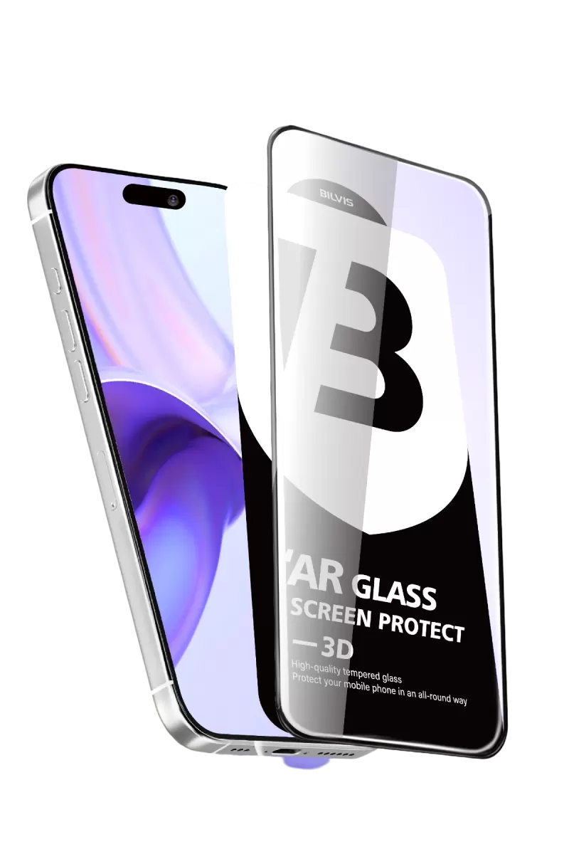 Newface Apple iPhone 17 Pro Bilvis 5D Super Clear Diamond Cam Ekran Koruyucu