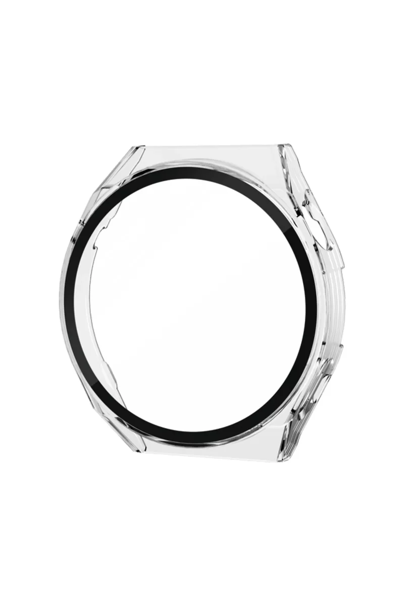 Newface Huawei Watch GT3 46mm Dota Camlı Kasa Ekran Koruyucu - Şeffaf